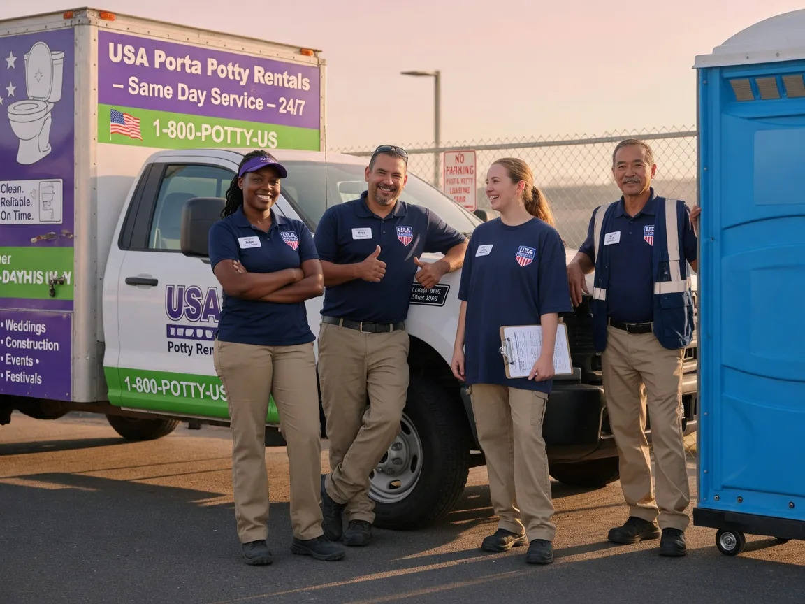 Porta Potty Rental company in North Richland Hills, TX